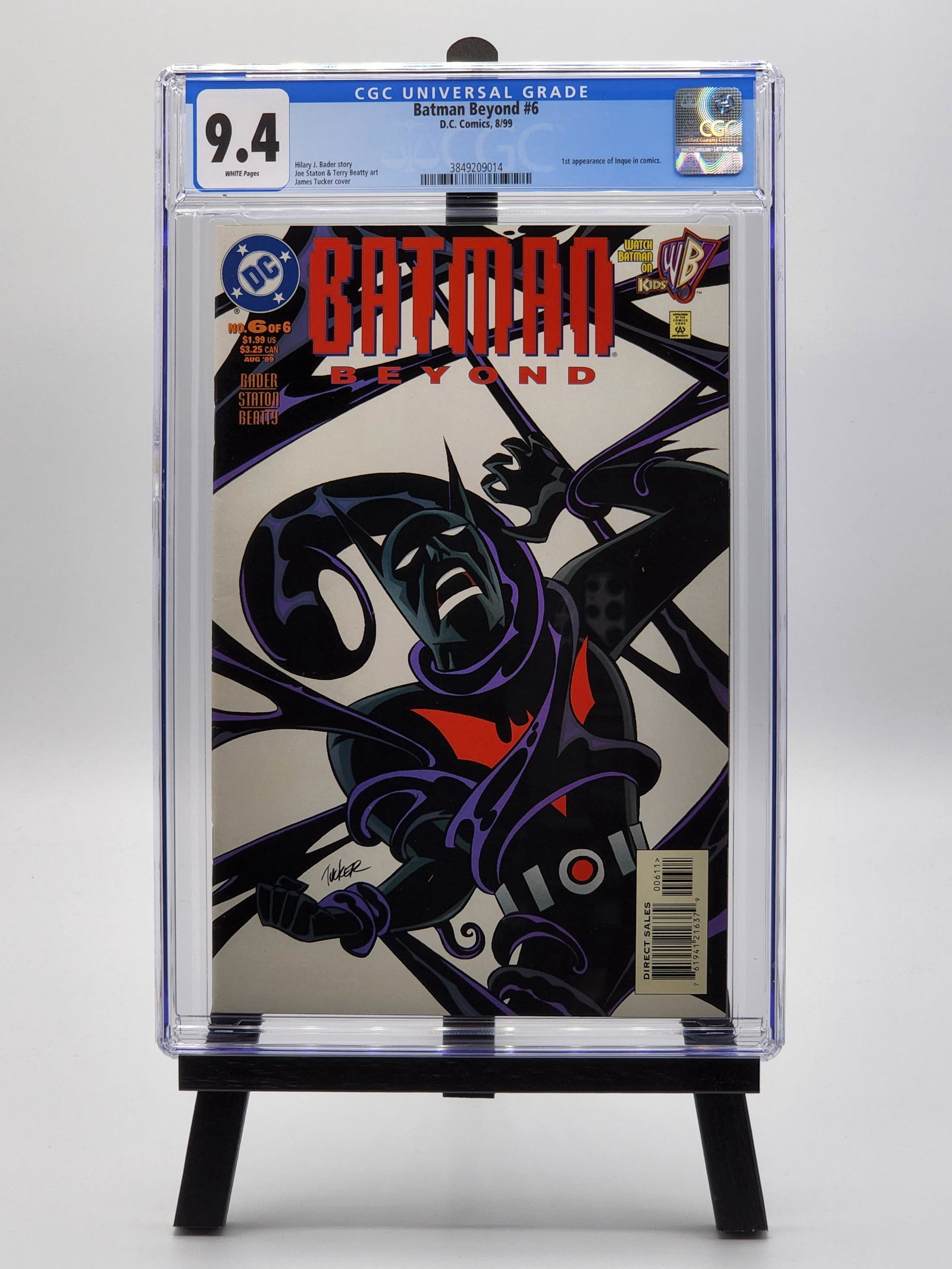 Batman Beyond #6 - CGC 9.4 (1 of 2)