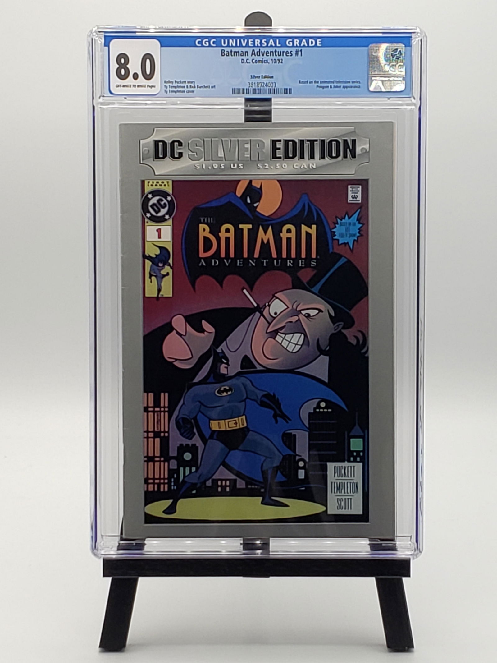 The Batman Adventures #1 (Silver Edition) - CGC 8.0 (1 of 2)