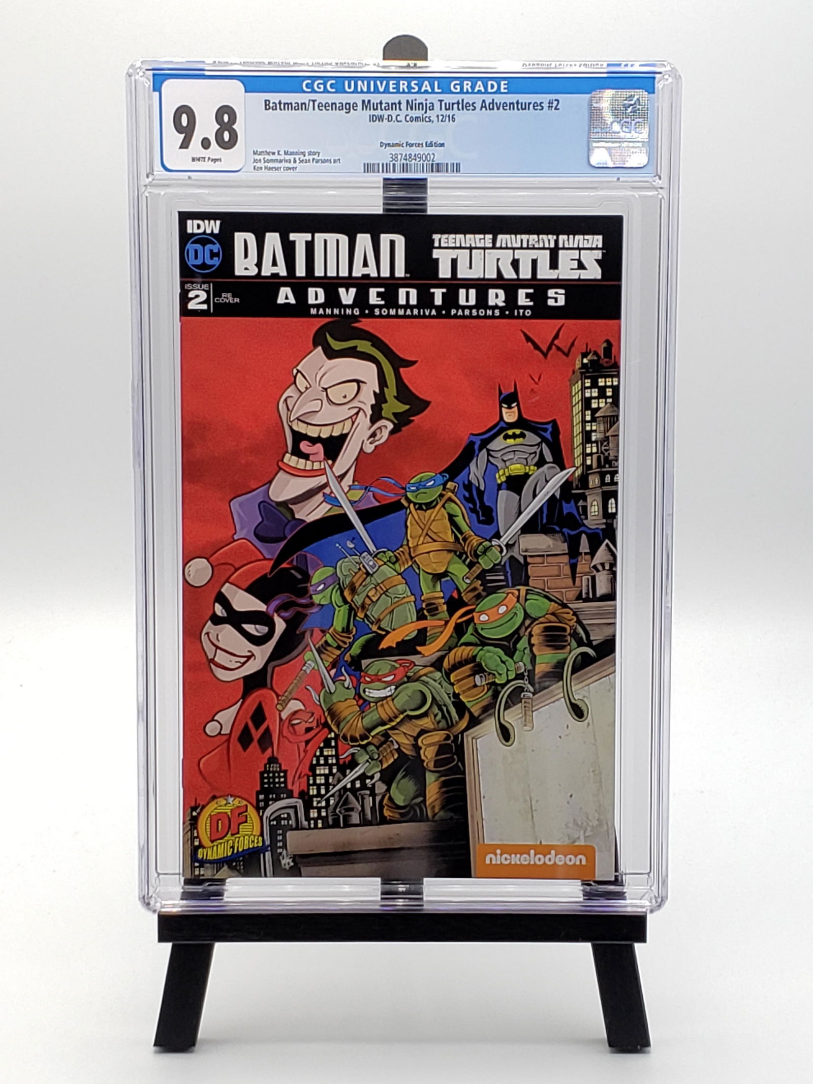 Batman/Teenage Mutant Ninja Turtles Adventures #2 - CGC 9.8 (1 of 2)