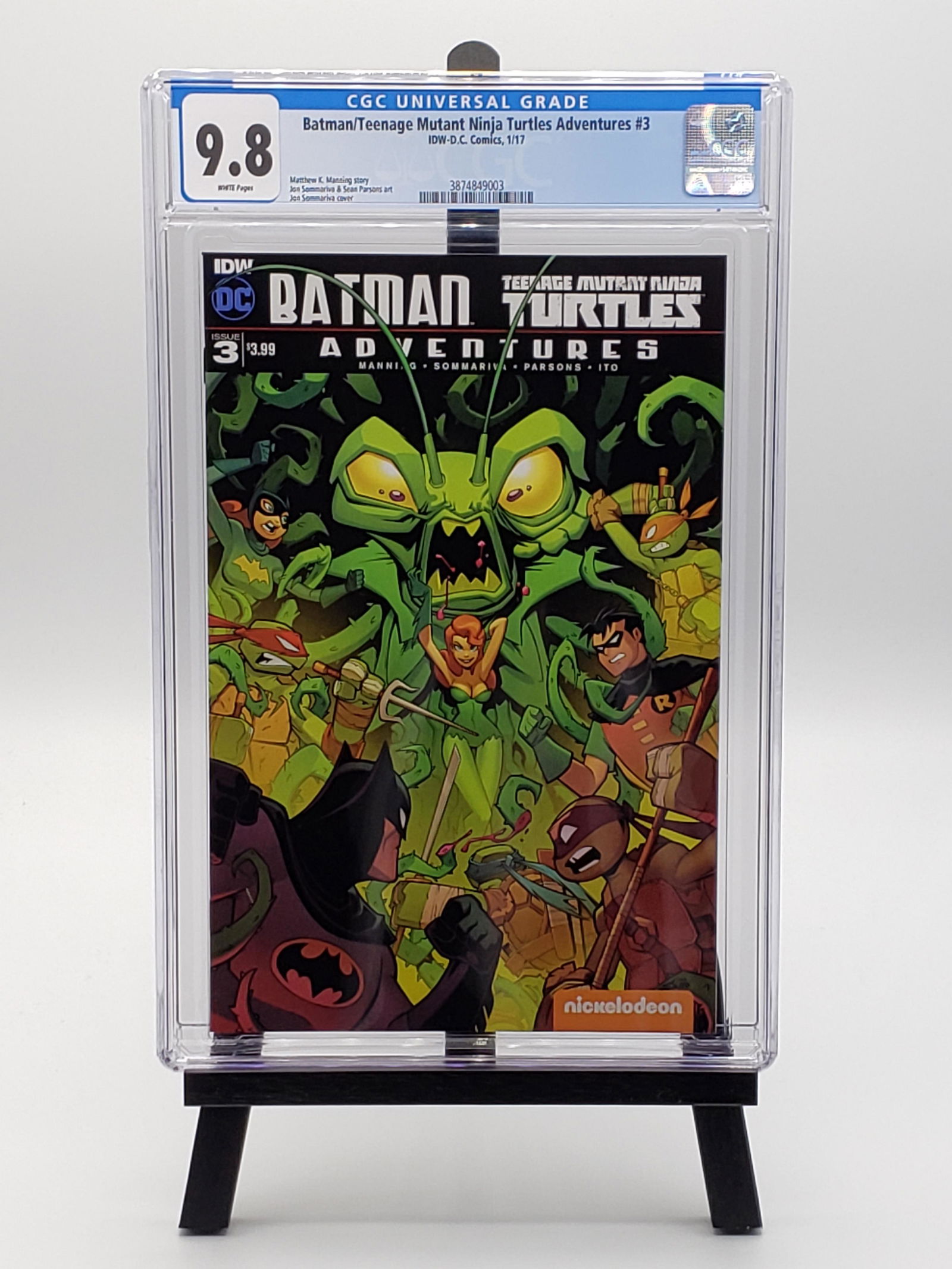 Batman/Teenage Mutant Ninja Turtles Adventures #3 - CGC 9.8 (1 of 2)
