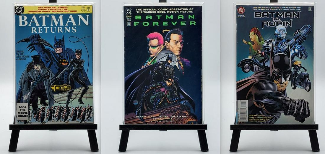 Lot of 3: Batman: Official Motion Picture Adaptations (1 of 10)