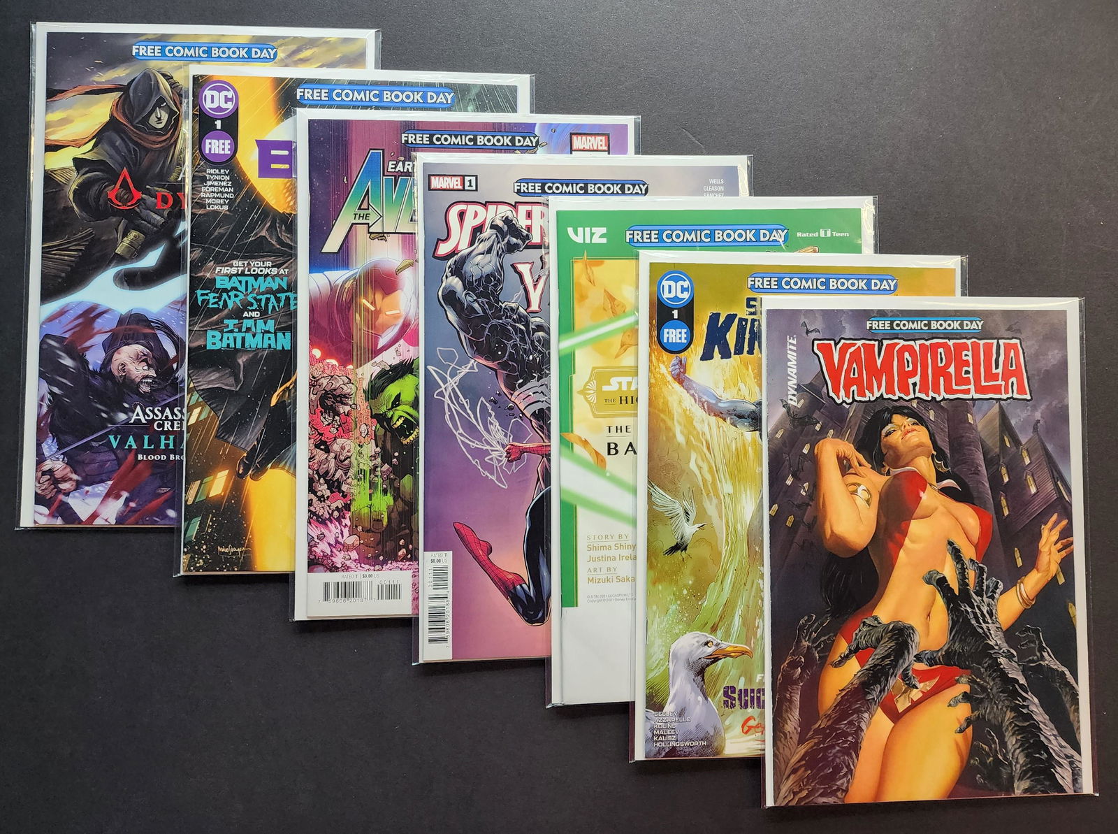 Lot of 7: Free Comic Book Day (1 of 8)