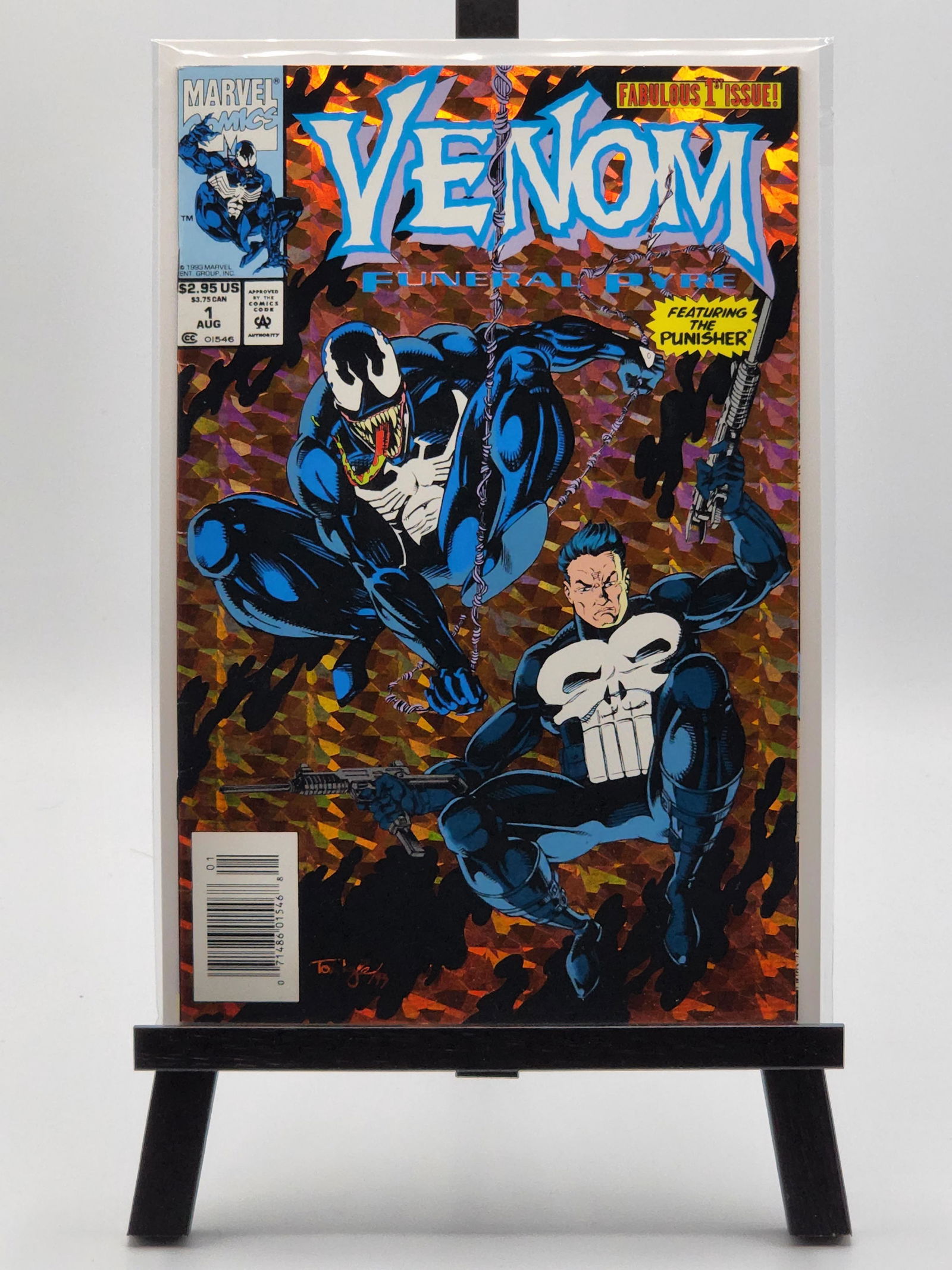 Venom #1 (Funeral Pyre) (Newstand Edition) (1 of 4)
