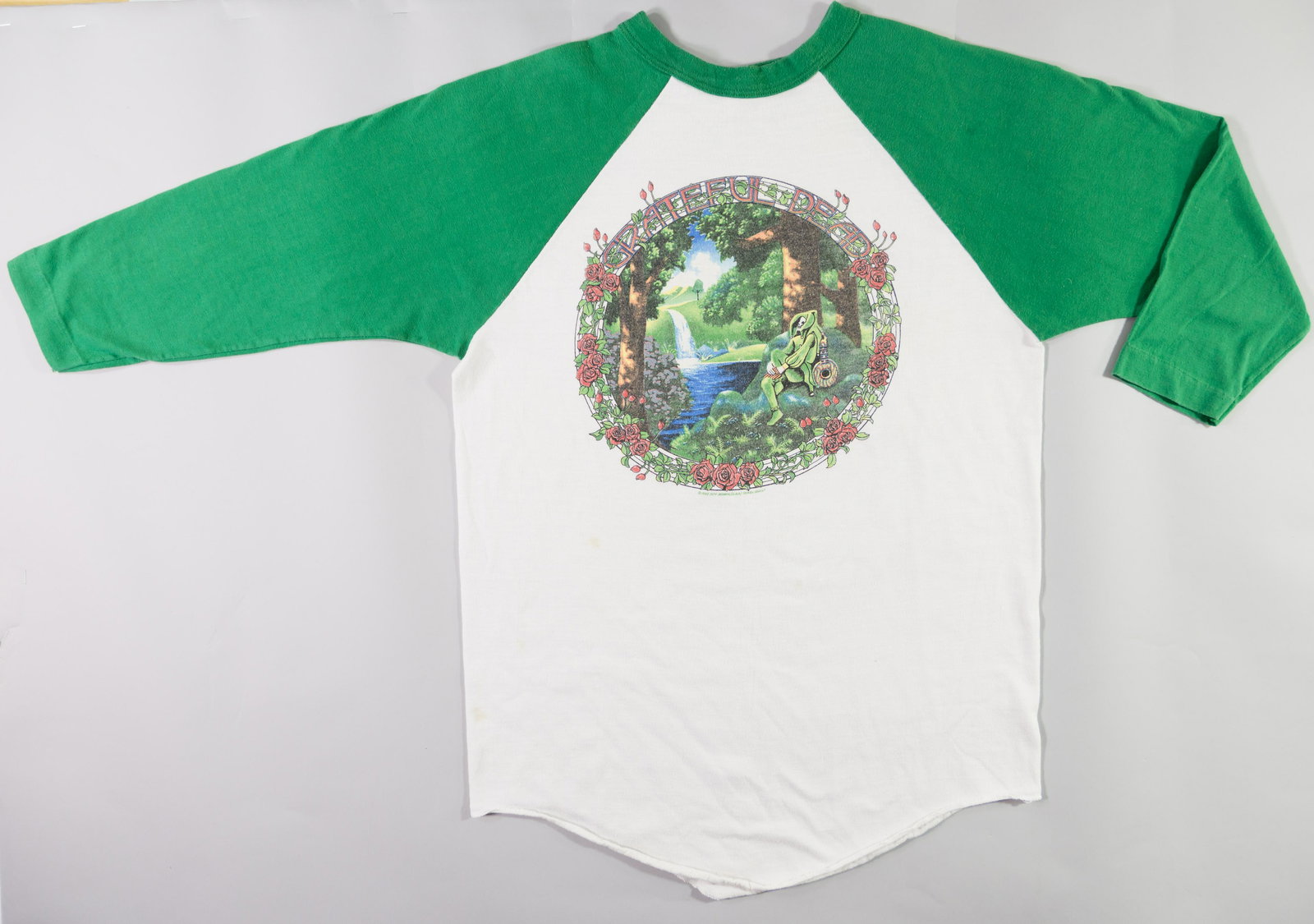 1984 Grateful Dead Summer Tour Baseball Shirt SIZE XL (1 of 2)
