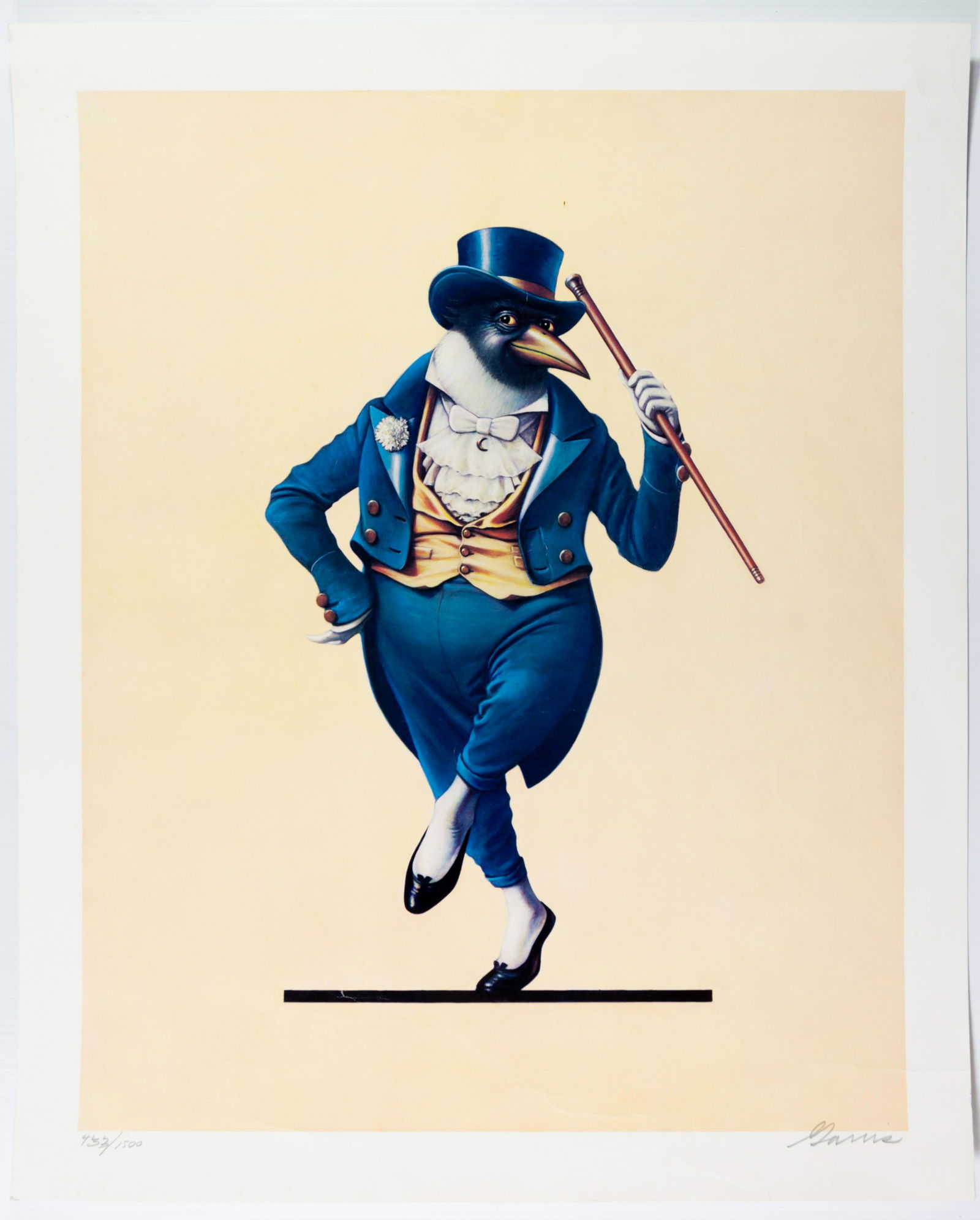 Fleetwood Mac Dandy Gentleman Bird Signed LE Poster (1 of 2)