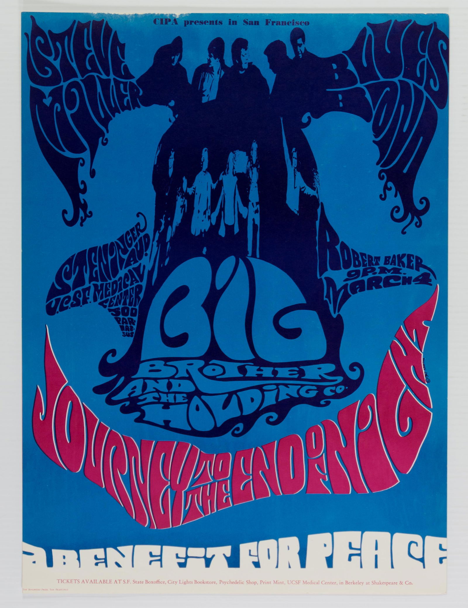 1967 Big Brother Steniger Auditorium Poster (1 of 1)