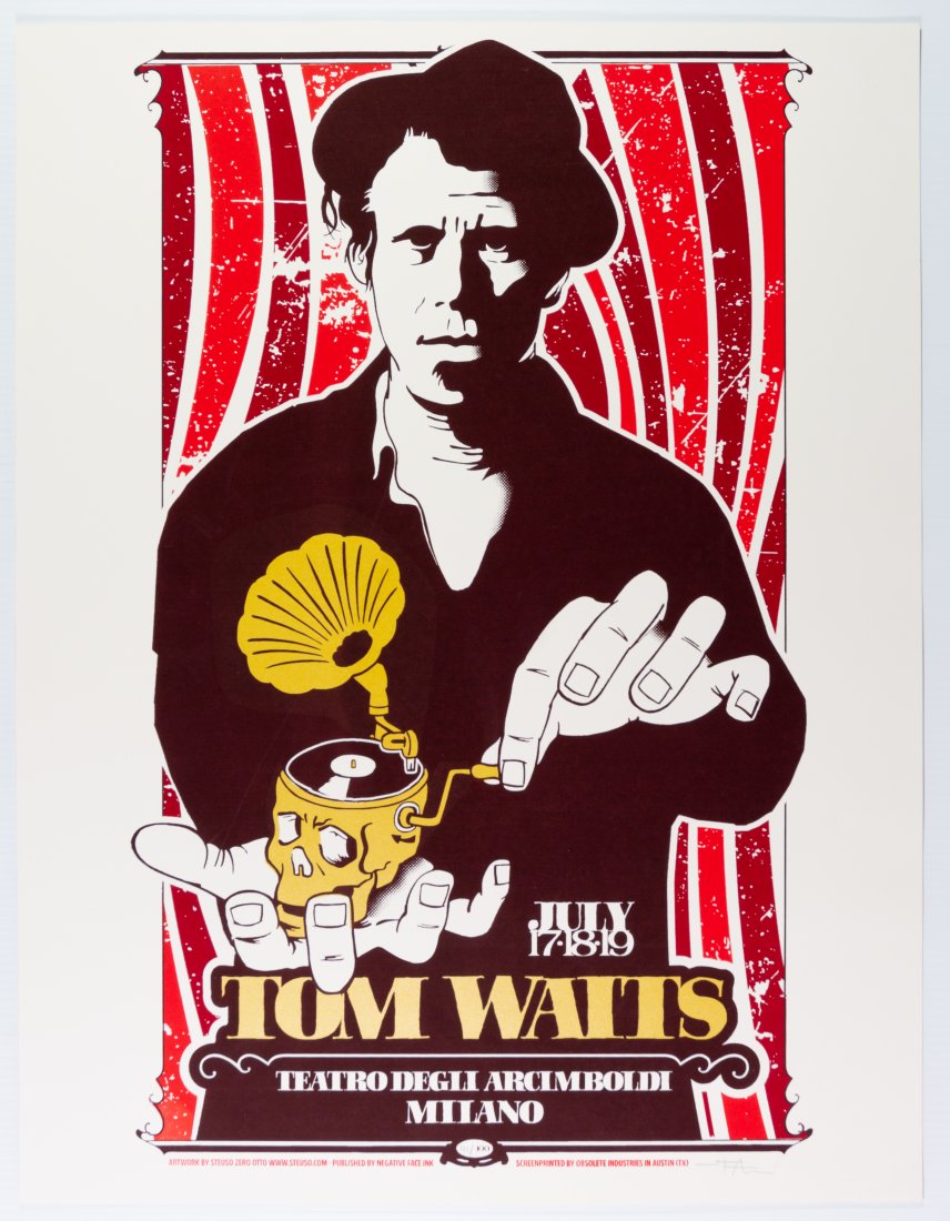 Tom Waits Teatro Degli Poster (1 of 1)
