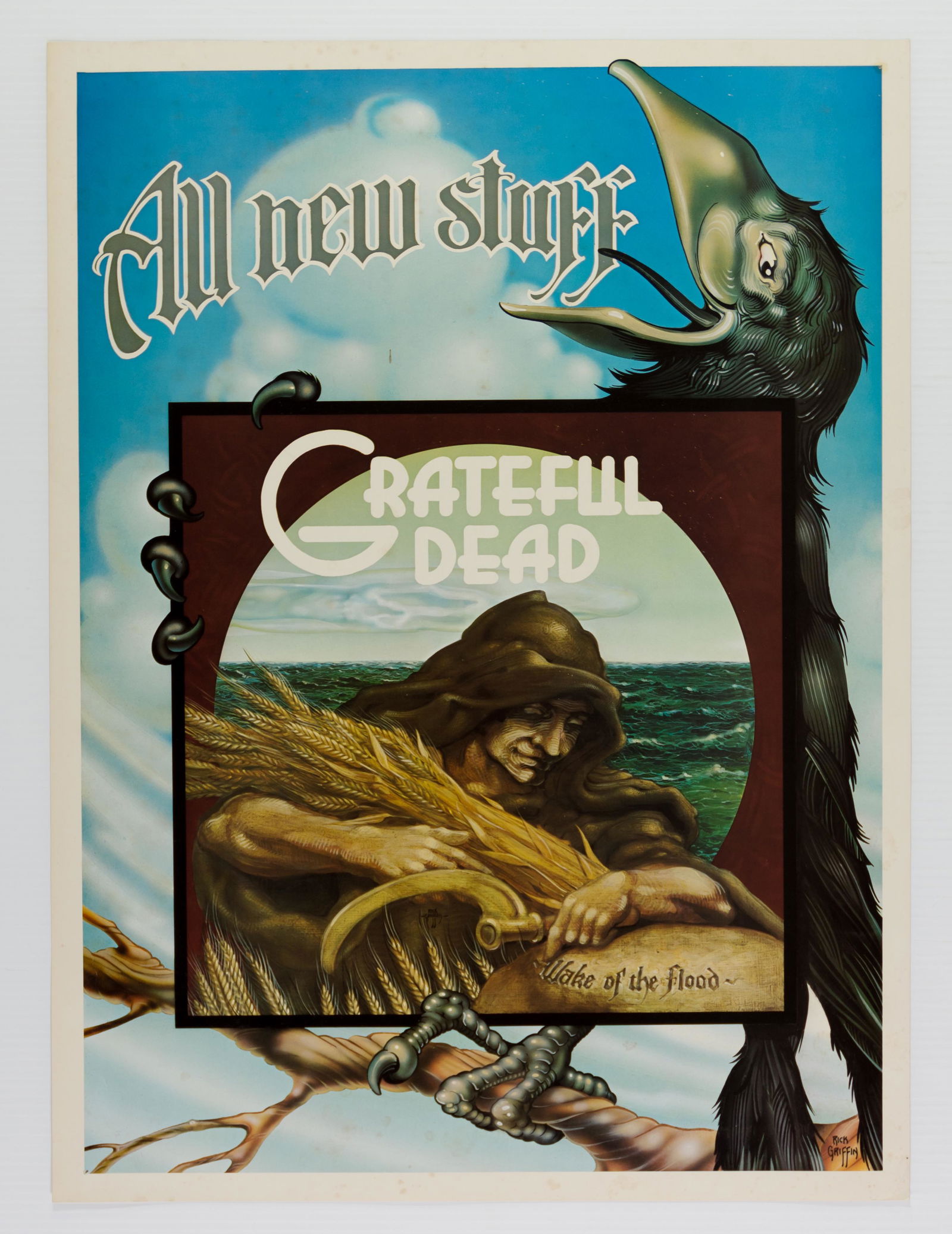 1973 Grateful Dead Wake Of The Flood Poster (1 of 2)