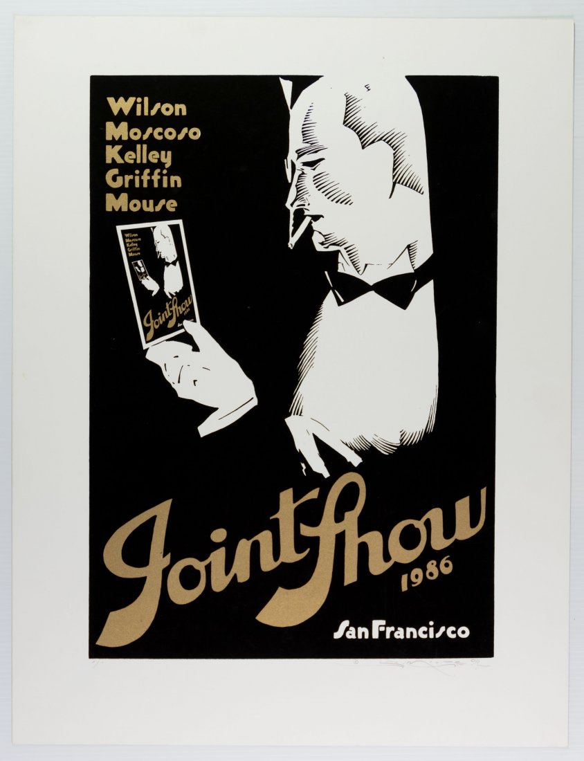 1986 Stanley Mouse Signed Joint Show Lmt Ed Print (1 of 1)