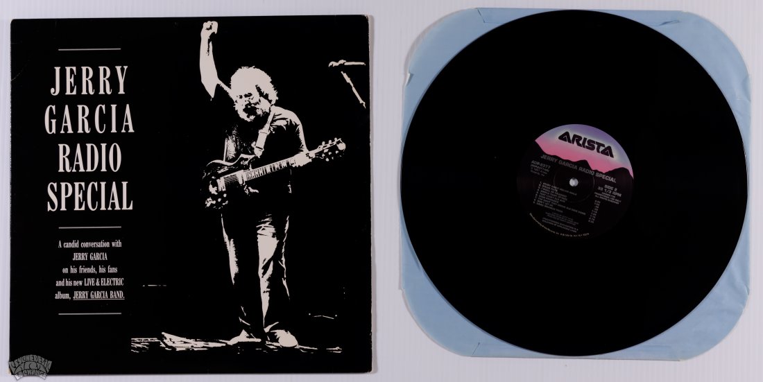 1991 Jerry Garcia Arista Radio Promotional Vinyl Record (1 of 5)