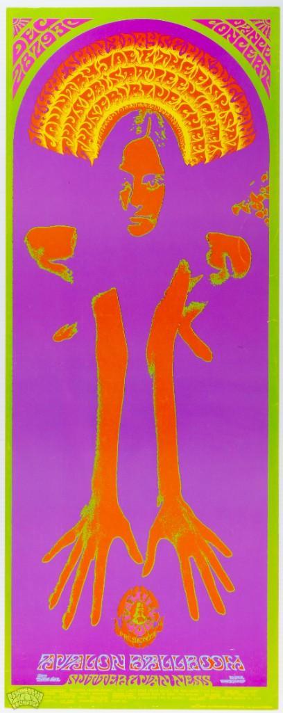 FD-98 Country Joe Avalon Ballroom Original Poster (1 of 2)