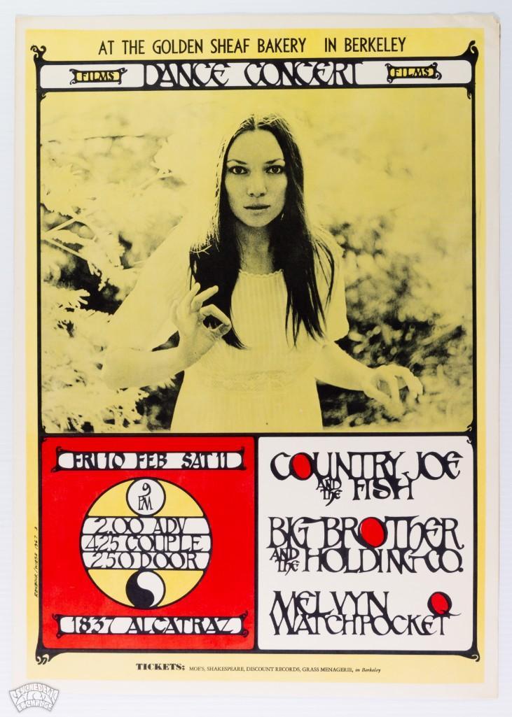 Country Joe Big Brother Golden Sheaf Poster (1 of 2)