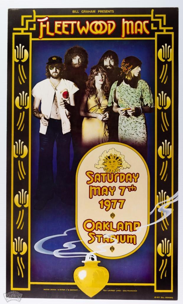 Fleetwood Mac Oakland Stadium Poster (1 of 2)