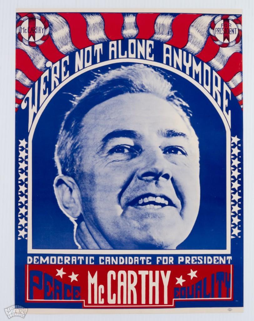 Eugene McCarthy for President Political Poster (1 of 2)