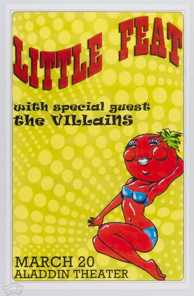 Little Feat Aladdin Theater Poster (1 of 1)