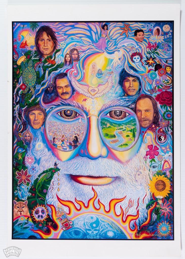 Eyes of the World John Chaney Signed GD Fan Art (1 of 2)