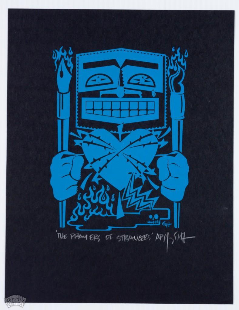 The Prayers of Strangers Gary Houston Handbill: ARTIST: GARY HOUSTON ARTIST PROOF --CRITICAL DETAILS-- --TITLE: The Prayers Of Strangers --GRADE: MINT --DIMENSIONS: 8 1/2 in. x 11 in. --<