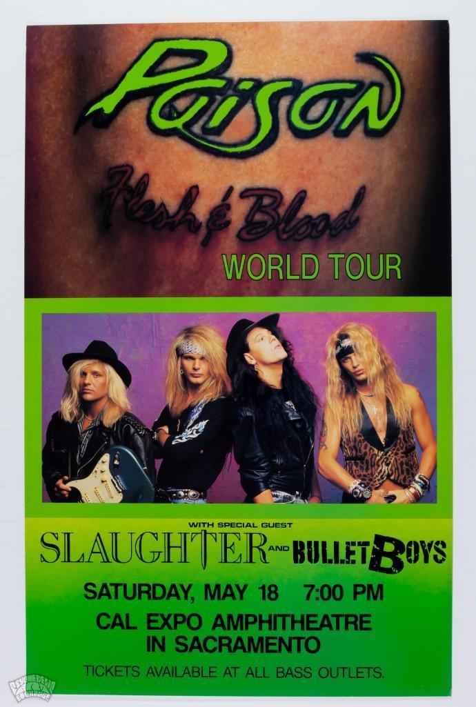 Poison Flesh & Blood World Tour Poster (1 of 2)
