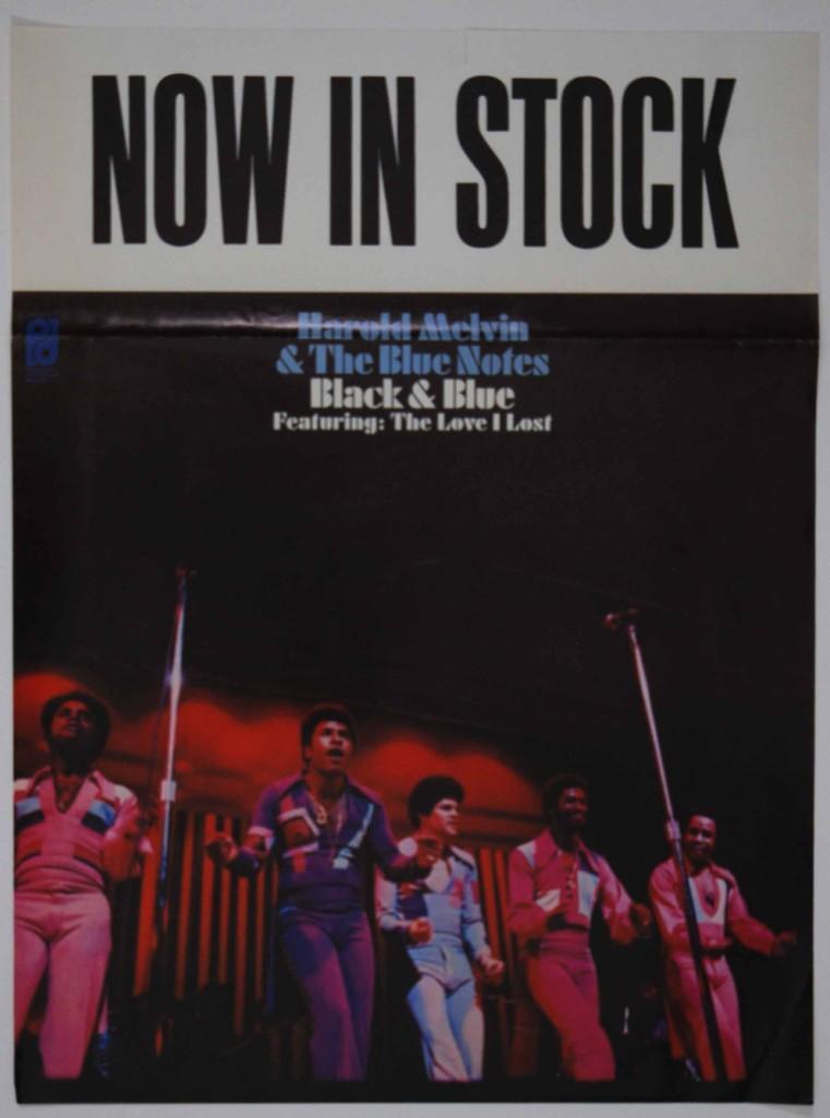 Harold Melvin & The Blue Notes Black and Blue Poster (1 of 2)
