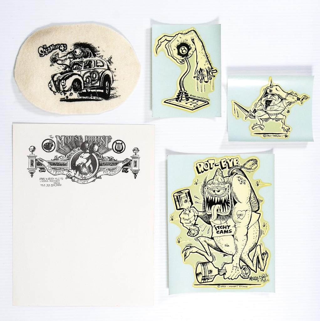 1963 Collection of 5 Mouse Studios Items (1 of 2)