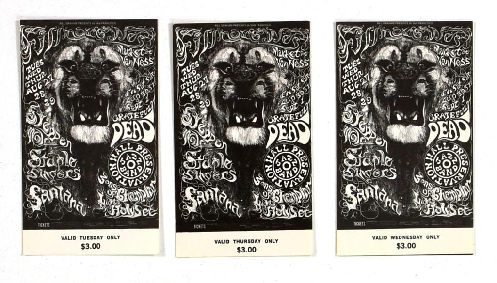 Set of BG-134 Tickets (1 of 2)