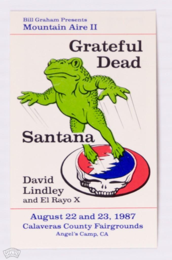 1987 Grateful Dead Original Staff Lanyard Insert (1 of 2)