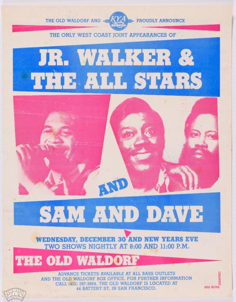1970 Jr Walker The Old Waldorf Poster (1 of 2)