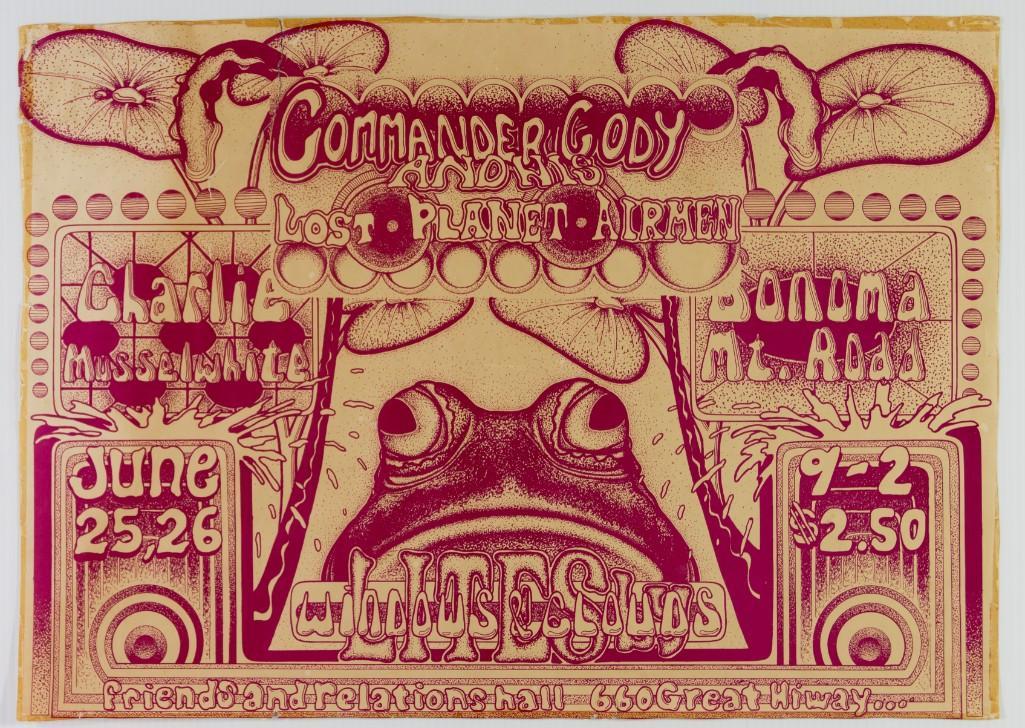 1971 Commander Cody Great Highway Poster (1 of 2)