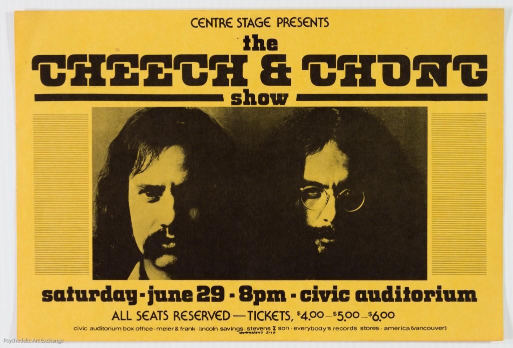 1974 Cheech & Chong Portland Poster (1 of 2)