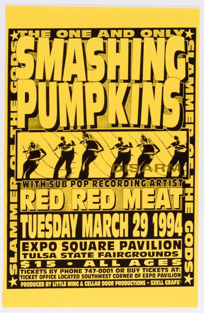 1994 Smashing Pumpkins Expo Square Pavilion Poster (1 of 1)