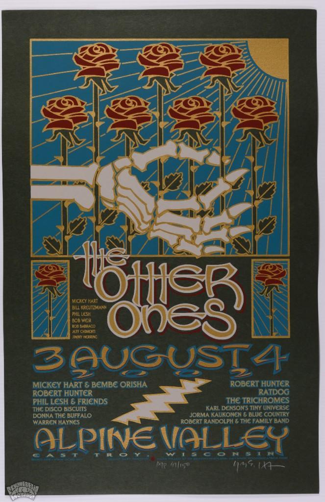 2002 The Other Ones Alpine Valley Signed Poster (1 of 1)