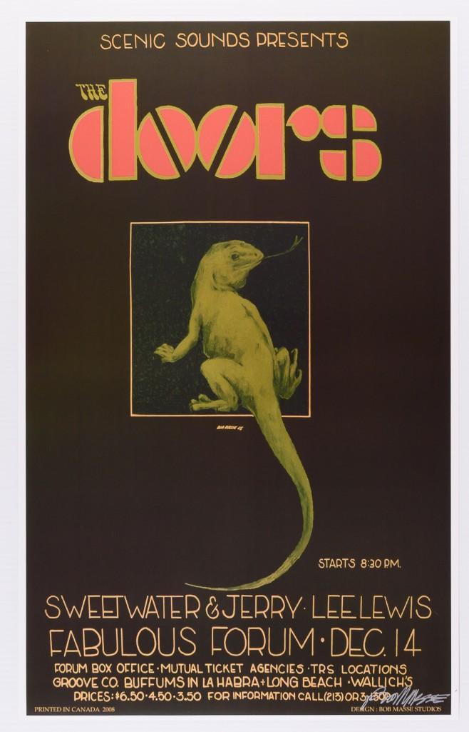 2008 The Doors Forum Commemorative Signed Poster (1 of 1)