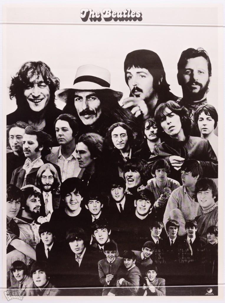 1973 Beatles Apple Records Promo Poster (1 of 1)