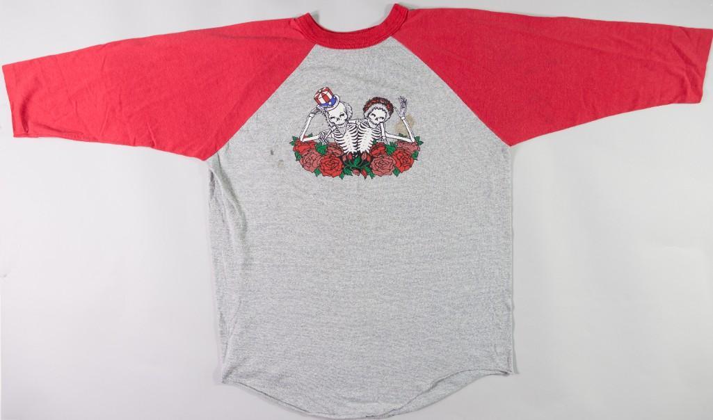 1982 Grateful Dead Warfield Lot Baseball Shirt No Tag (1 of 2)