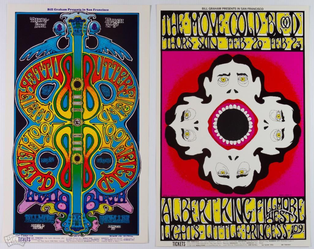 Lot of BG-166 & BG-161 Original Posters PAE Mint 95 (1 of 2)