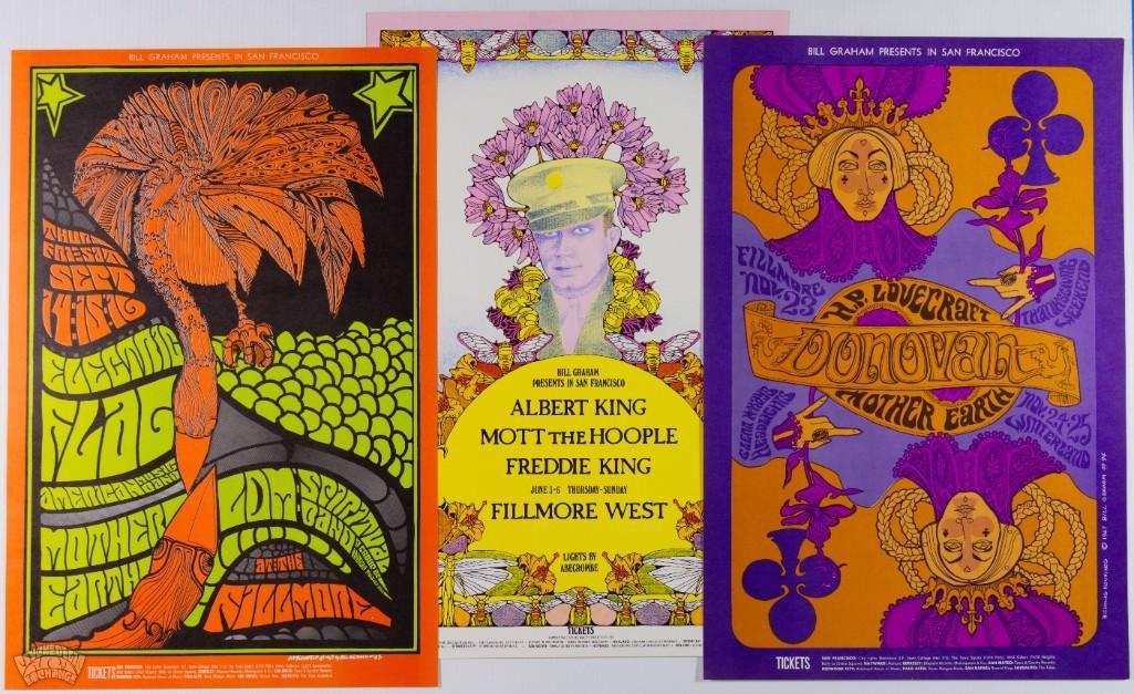 Lot of BG-83, BG-283, & BG-94 OP-1 Posters PAE Mint 95 (1 of 5)