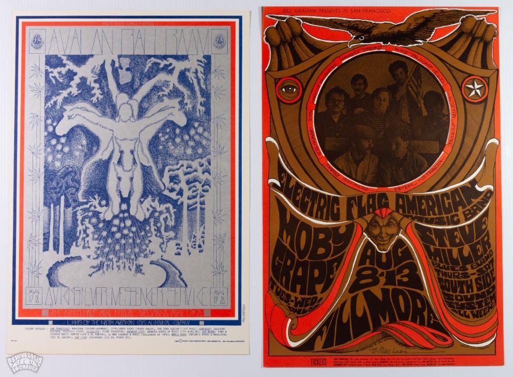 Lot of FD-76 & BG-77 Signed OP-1 Posters PAE Mint 91 (1 of 2)