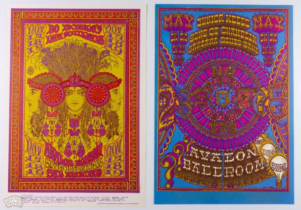 Lot of FD-92 & FD-119 Original Posters PAE Mint 95 (1 of 2)