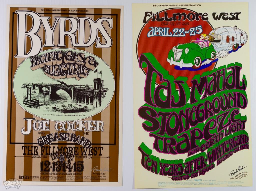 Lot of BG-177 & BG-277 BOTH SIGNED Posters PAE Mint 91 (1 of 2)