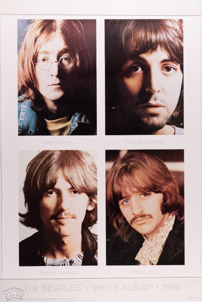 Beatles White Album Reprint Promo Poster (1 of 1)