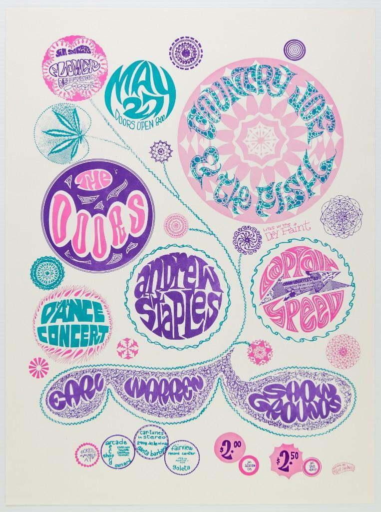 1967 The Doors Earl Warren Poster (1 of 1)