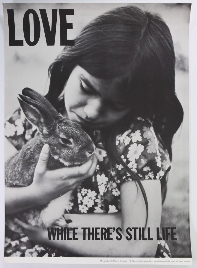 1969 Love While There's Still Life Headshop Poster (1 of 1)