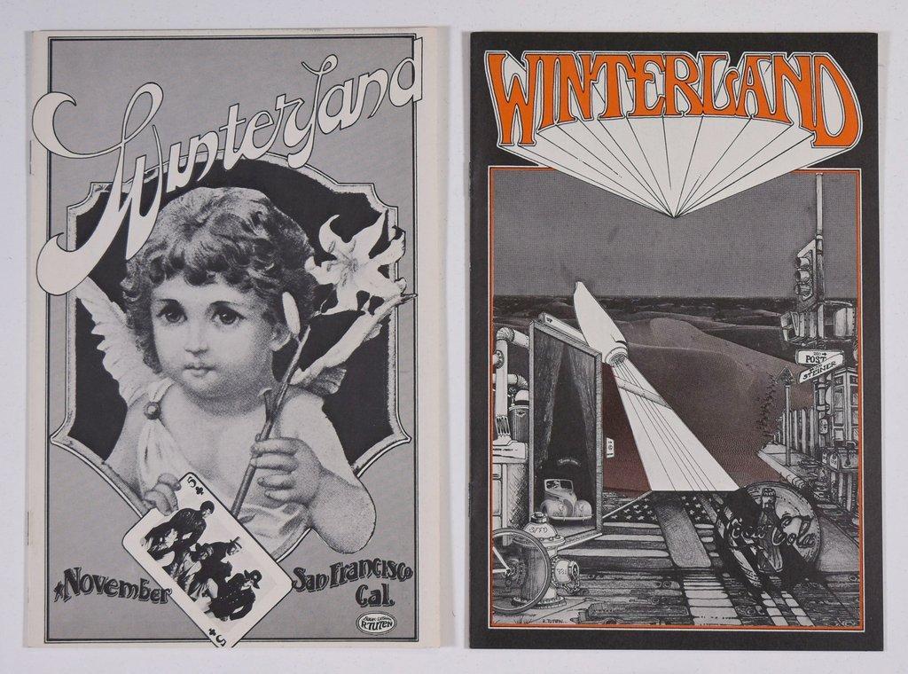 1970 Set of 2 Winterland Program Booklets program (1 of 4)