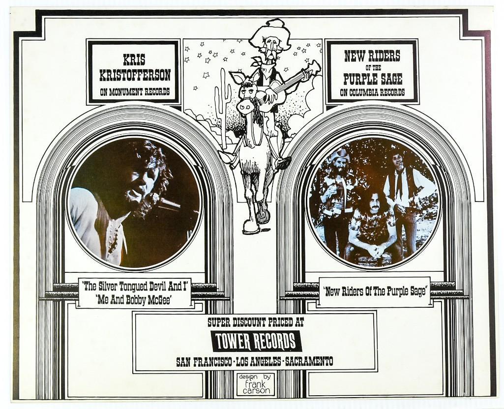 1971 NRPS tower records promo Poster (1 of 1)