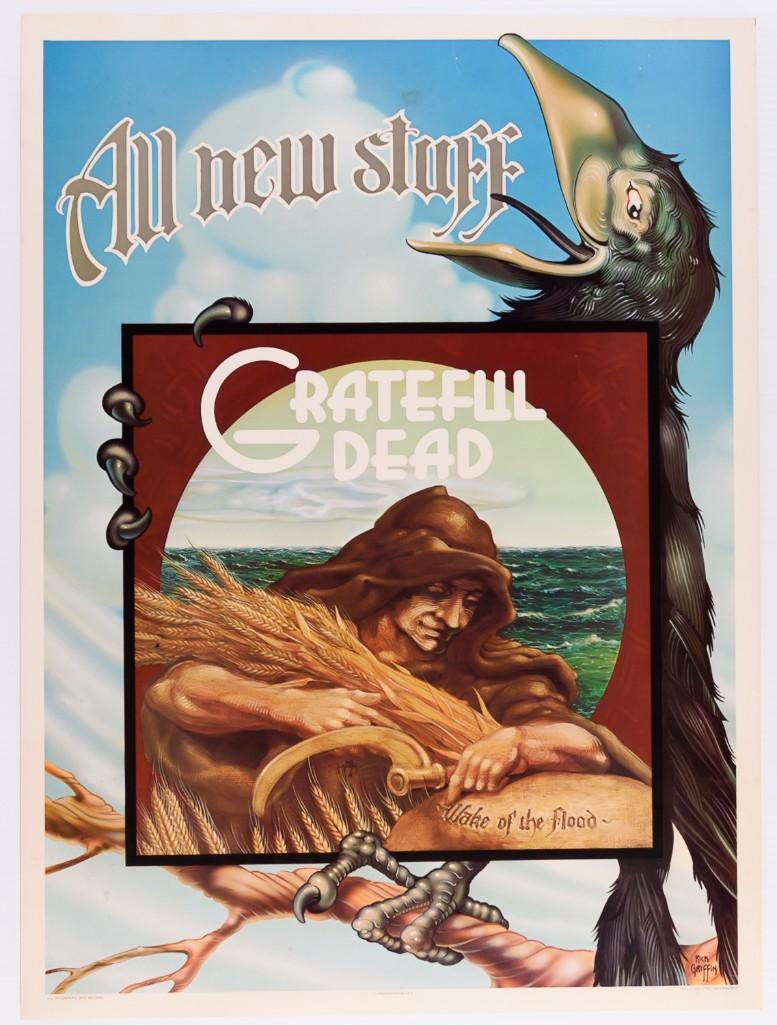 1973 Grateful Dead Wake of the Flood Promo Poster (1 of 1)