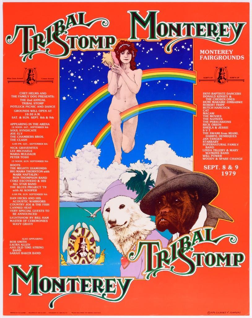 1979 Tribal Stomp Monterey Poster (1 of 1)