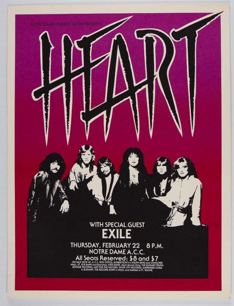 1979 Heart Notre Dame Poster (1 of 2)