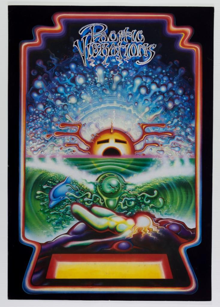 1989 Pacific Vibrations Griffin 2nd Printing Poster (1 of 2)
