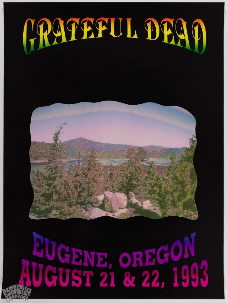 1993 Grateful Dead Eugene Poster (1 of 1)