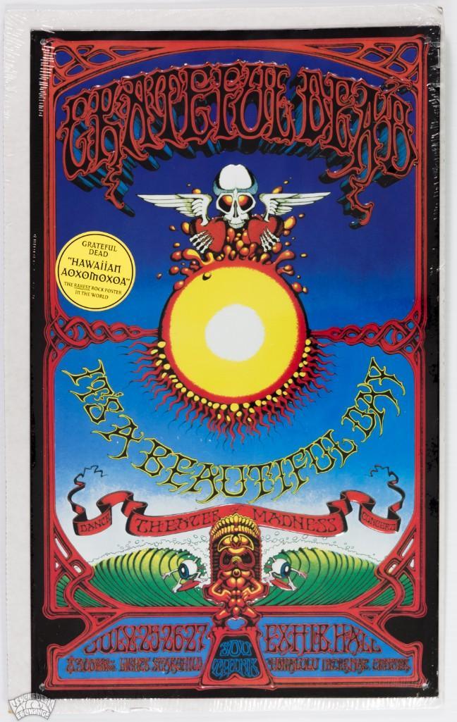 1996 Grateful Dead Hawaii Aoxo Tin Sign SEALED (1 of 1)